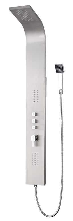Hydromassagesäule GOCTA Edelstahl