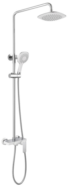 Runde Duschsäule mit Einhebelmischer CASSIO
