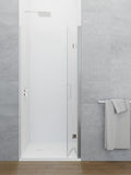 Faltbare Front-Duschabtrennung mit Magnetverschluss GLASS